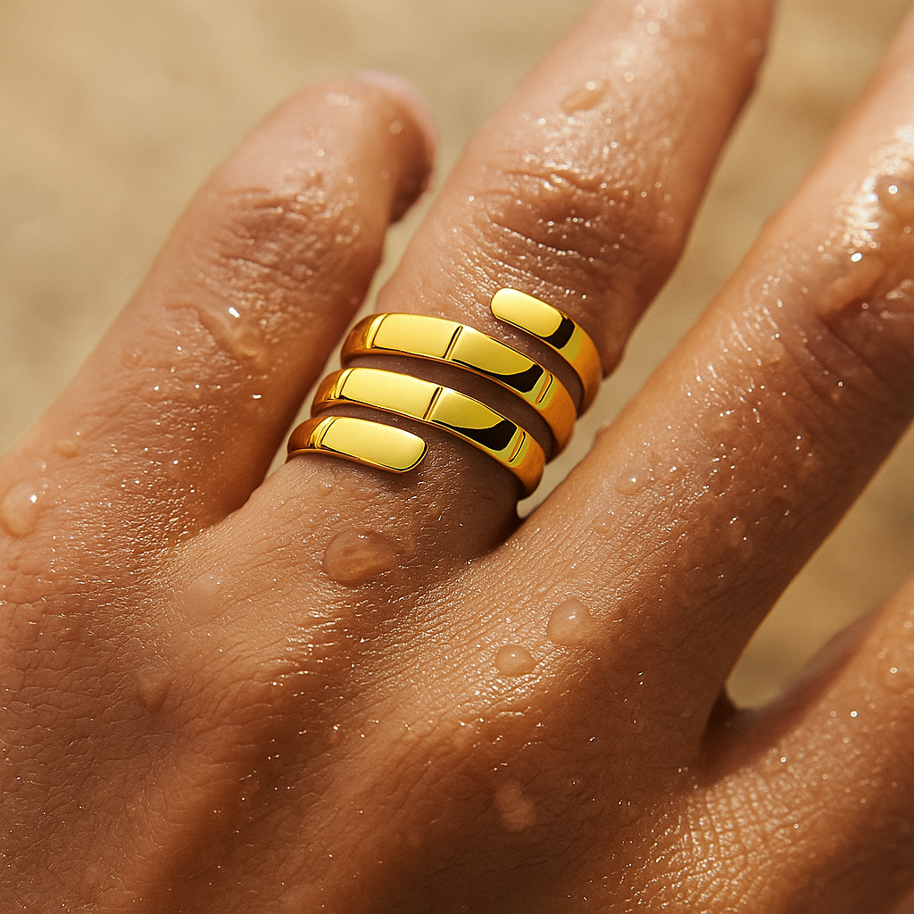 Frankie Spiral Ring