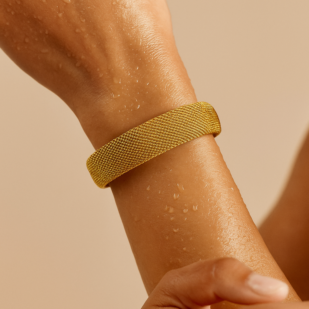 Marley Mesh Cuff Bracelet