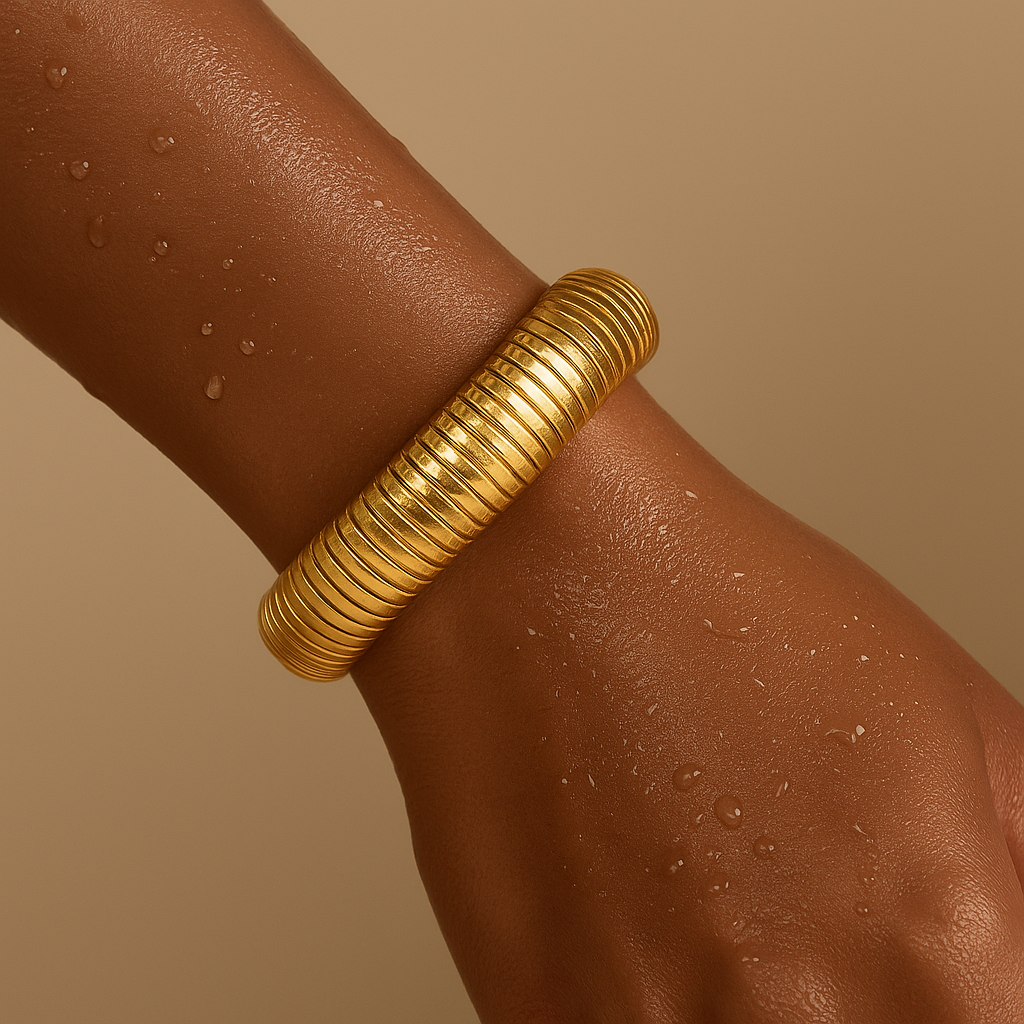 Sandra Coil Bangle Bracelet