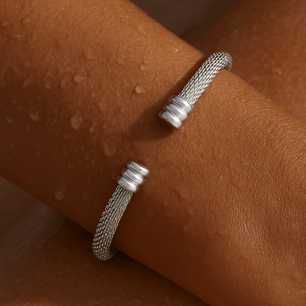 Sinclair Mesh Cuff Bracelet