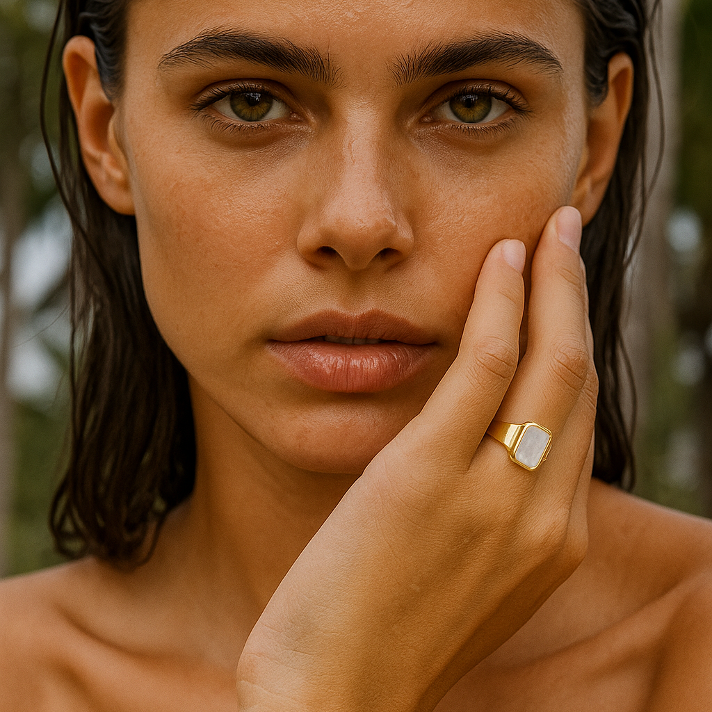 Twila Mother Of Pearl Ring