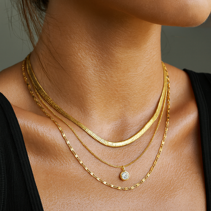 Roya Layered Chain Necklace