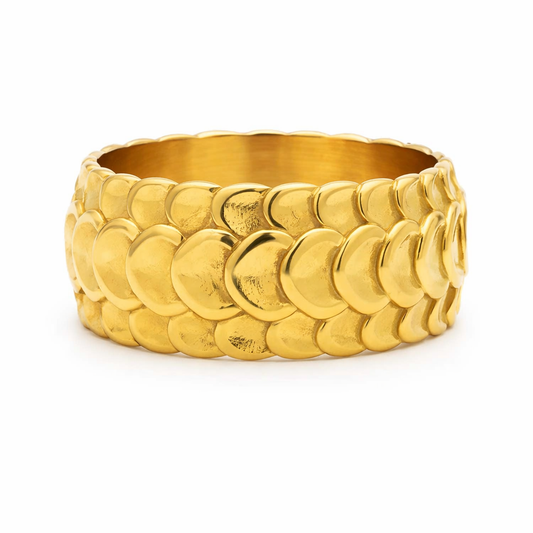 Charlize Fish Scale Ring