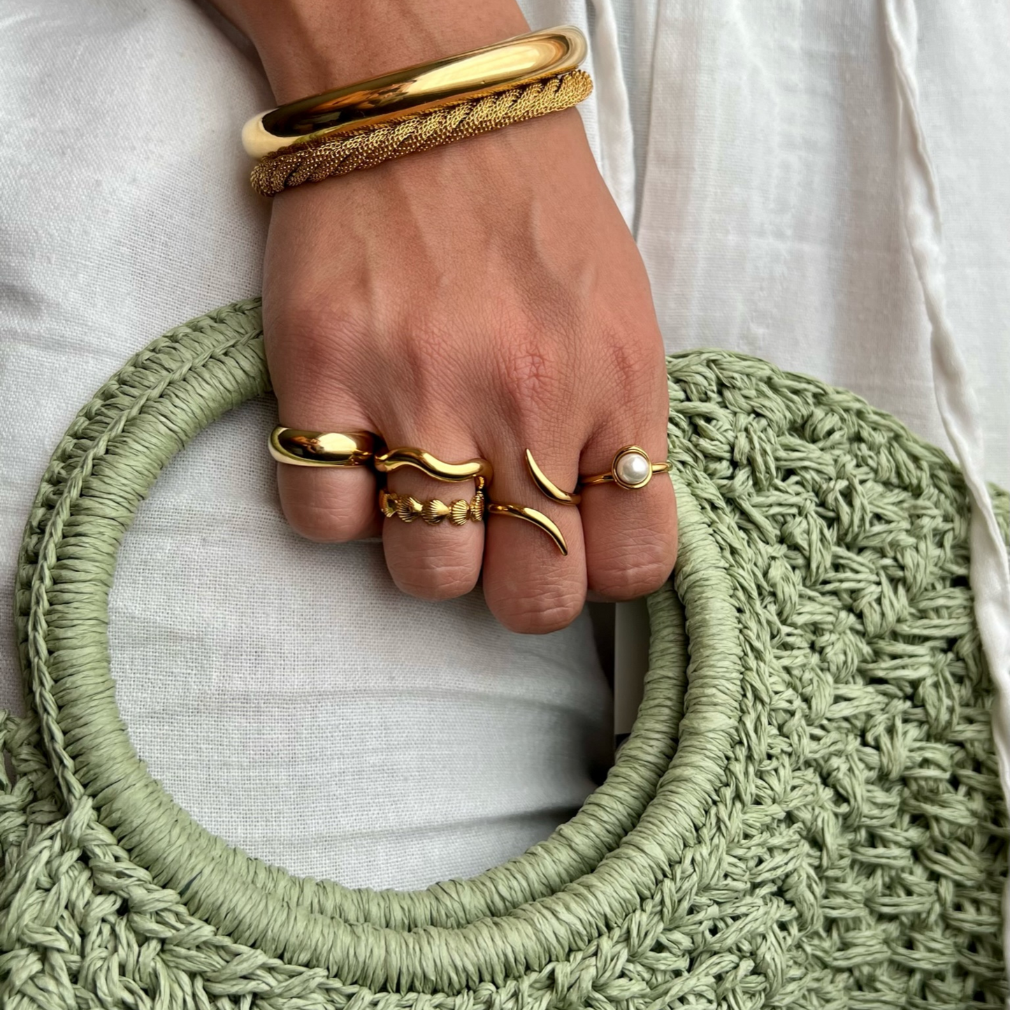Maxine Tube Cuff Bracelet