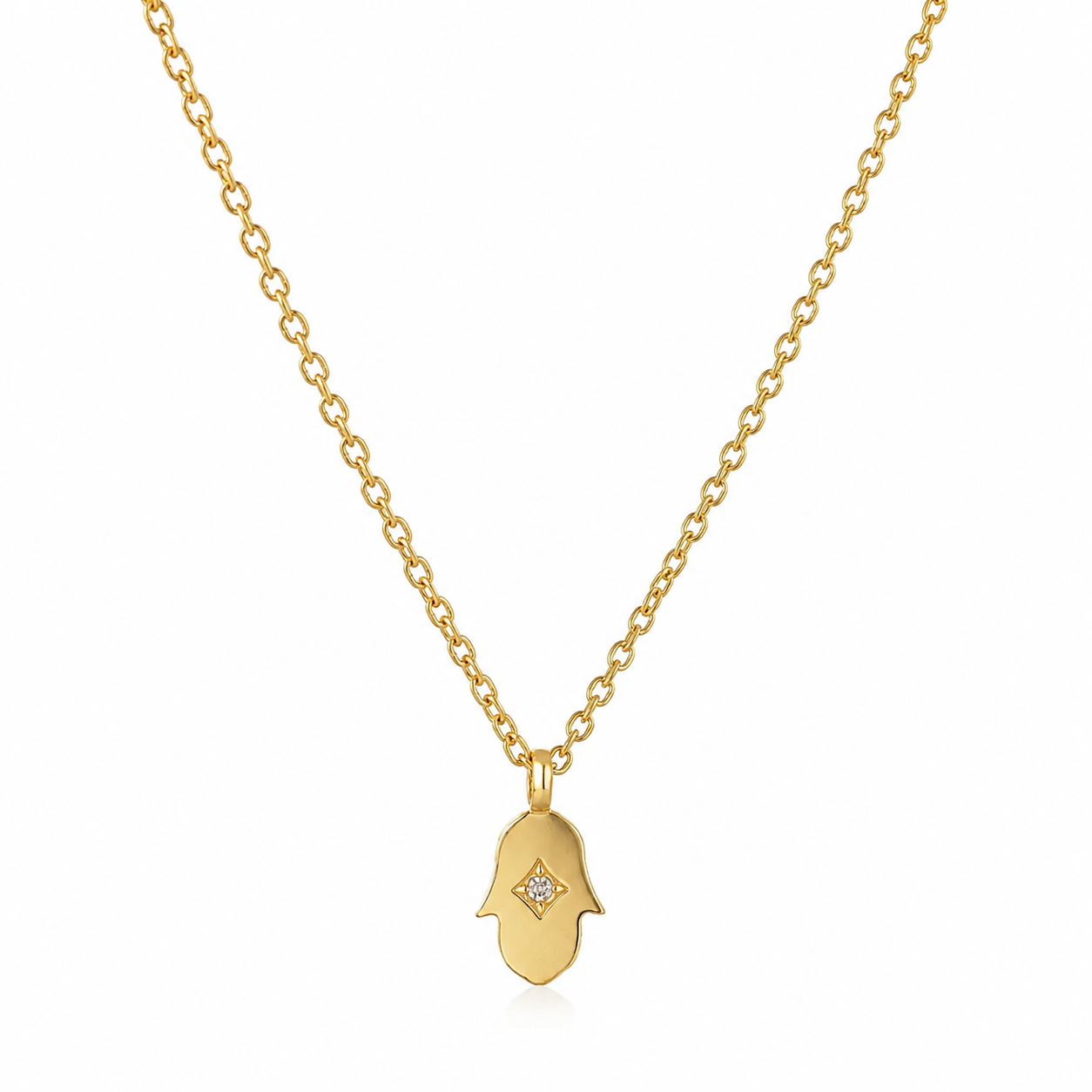 Hamsa Pendant Necklace