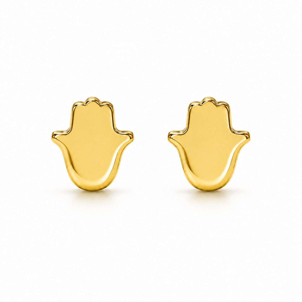 Hamsa Stud Earring