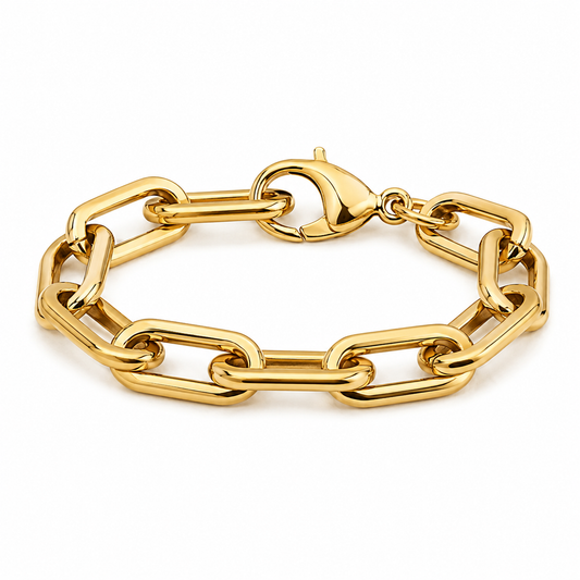 Gage Oversized Chain Link Bracelet