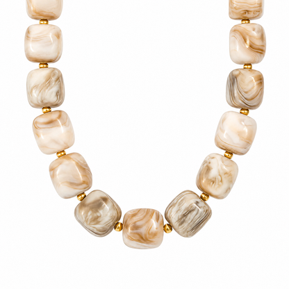 Uma Oversized Beaded Necklace