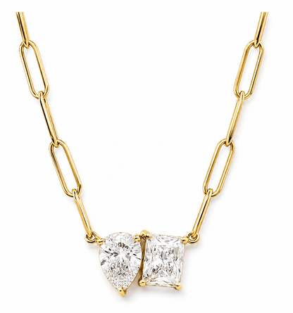 Cecilia Toi Et Moi Necklace