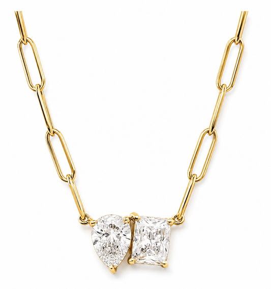 Cecilia Toi Et Moi Necklace