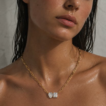 Cecilia Toi Et Moi Necklace