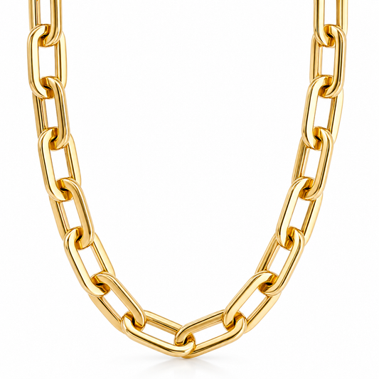 Gage Oversized Link Necklace