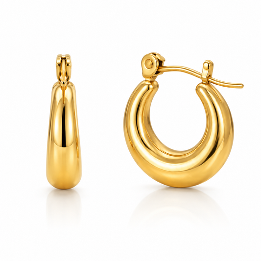 Anastasia Huggie Hoop Earring