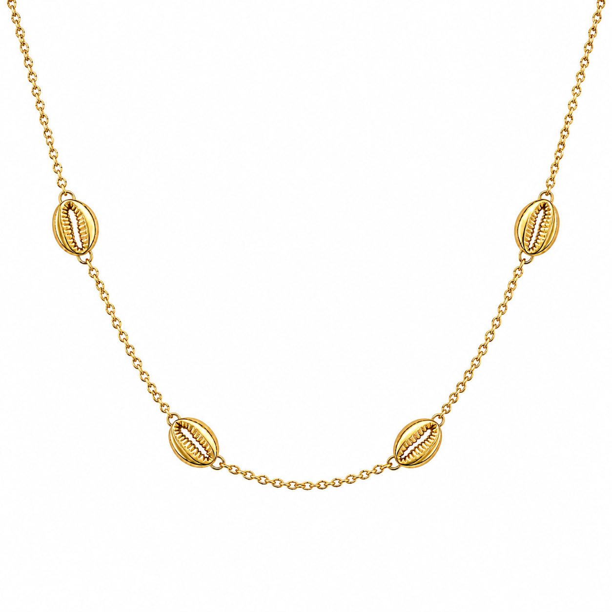 Yasmine Shell Choker Necklace