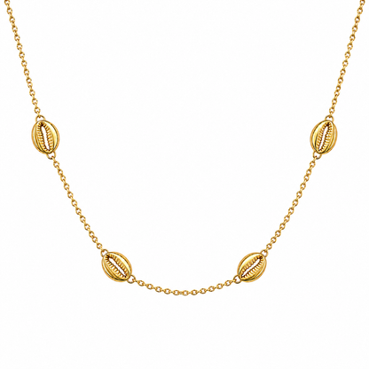 Yasmine Shell Choker Necklace