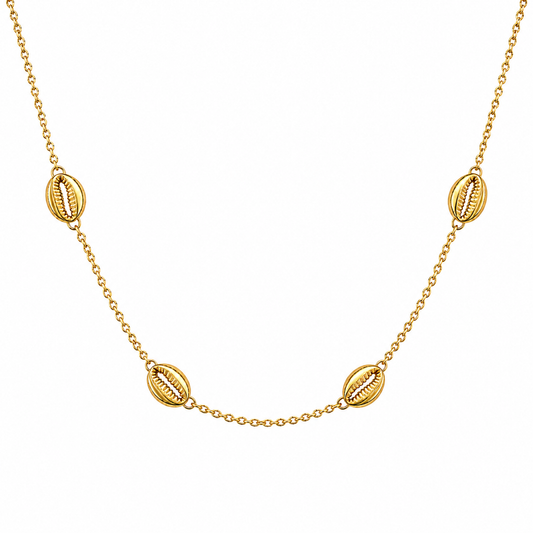 Yasmine Shell Choker Necklace