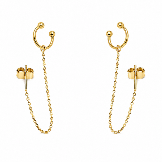 Maris Ear Chain Cuff