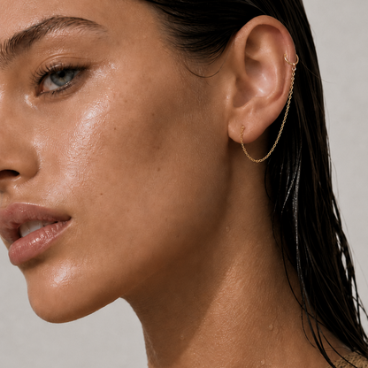 Maris Ear Chain Cuff