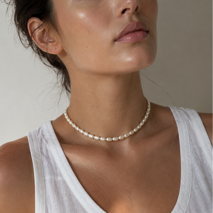 Joza Pearl Choker Necklace