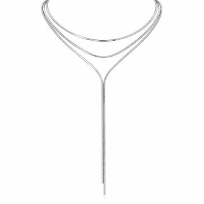 Elarina Layered Lariat Necklace