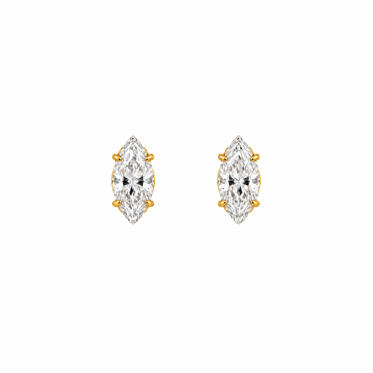 Drew Marquise Stud Earring