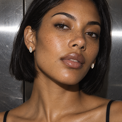 Drew Marquise Stud Earring