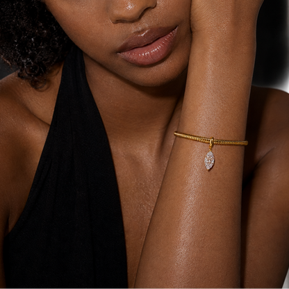 Tessa Marquise Bezel Bracelet