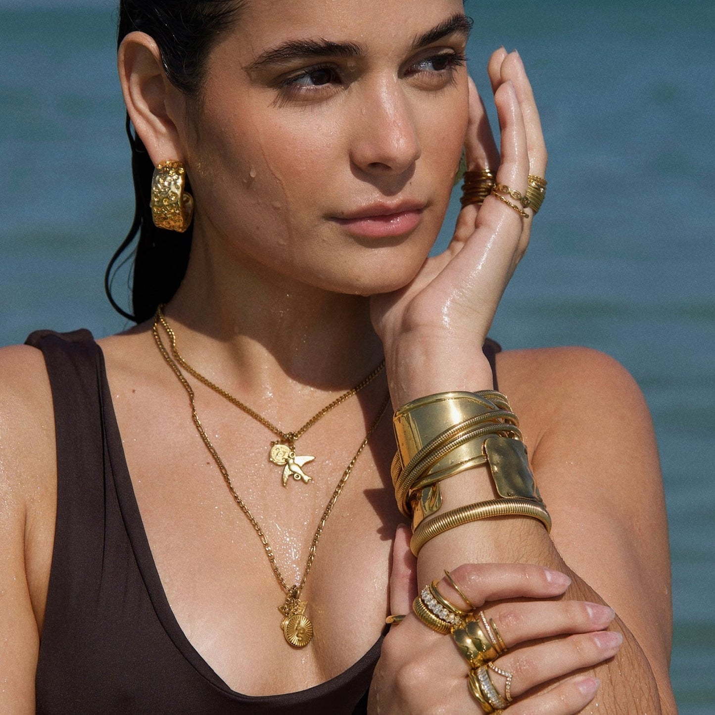 Adhara Cuban Chain Necklace