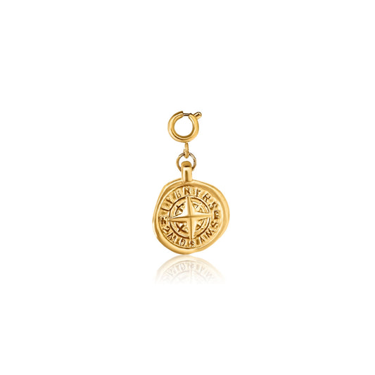 Ellie Vail Oriana Compass Charm