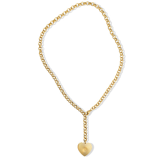 Ellie Vail Shiloh Heart Necklace