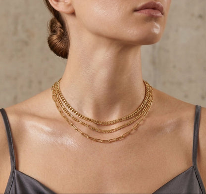 Nola Multi Chain Necklace
