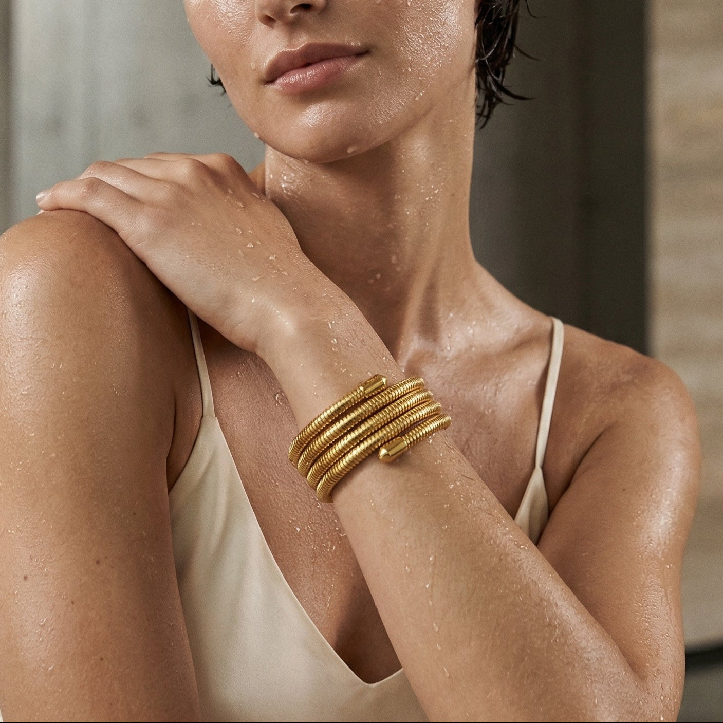 Krishna Coil Wrap Bracelet