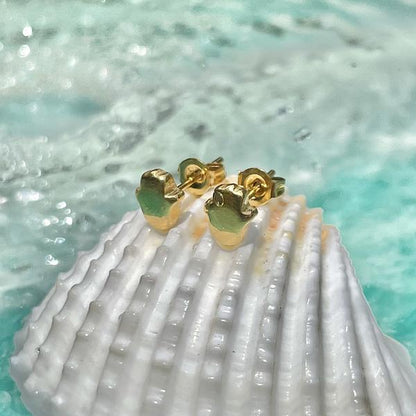Hamsa Stud Earring