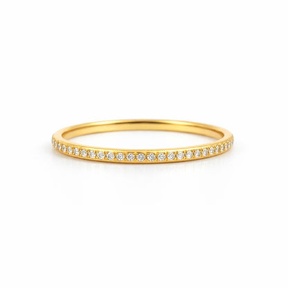 Tara Dainty Eternity Band Ring