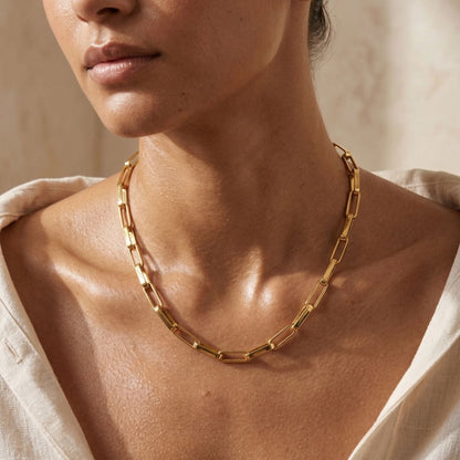 Julia Elongated Chain Necklace