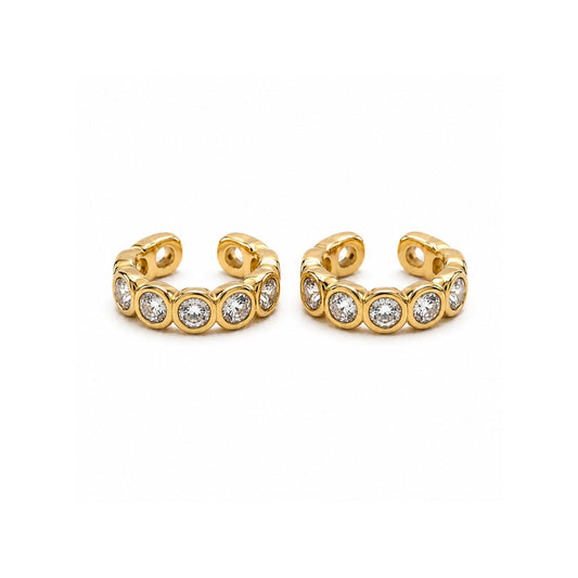 Varra Bezel Ear Cuff Set