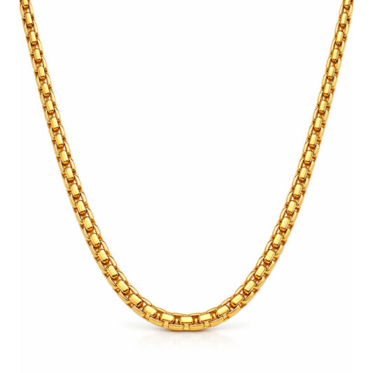 Sylvie Round Box Chain Necklace