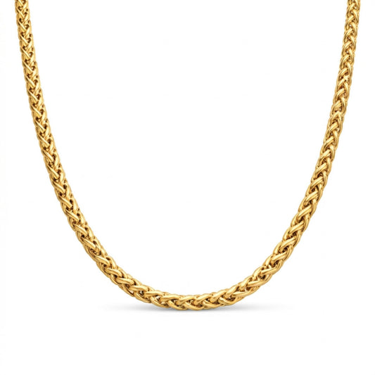 Romy Wheat Chain Choker Necklace