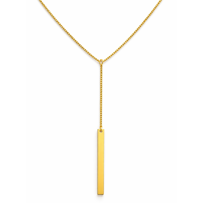 Vionetta Lariat Bar Necklace