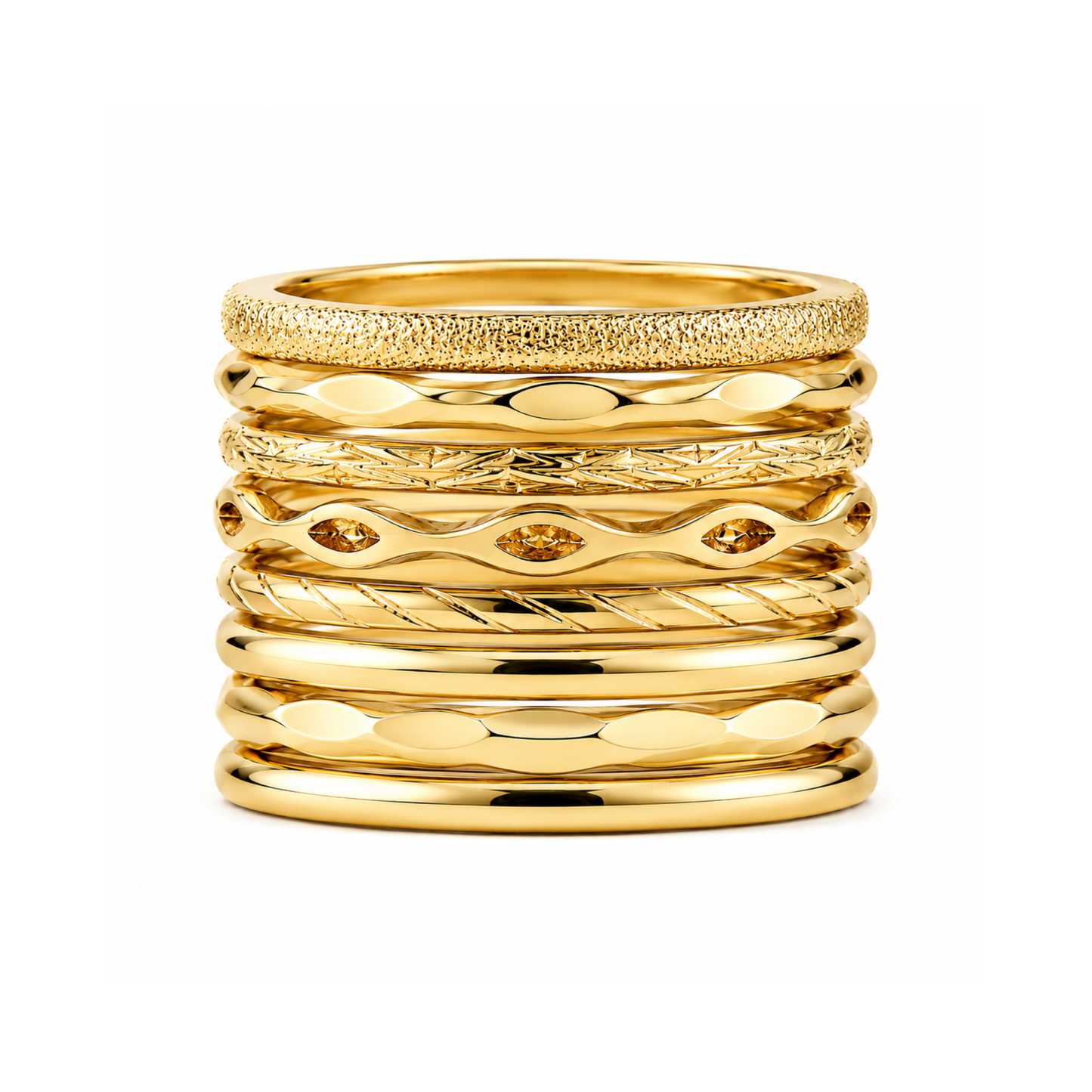 Riviera Stackable Ring Set
