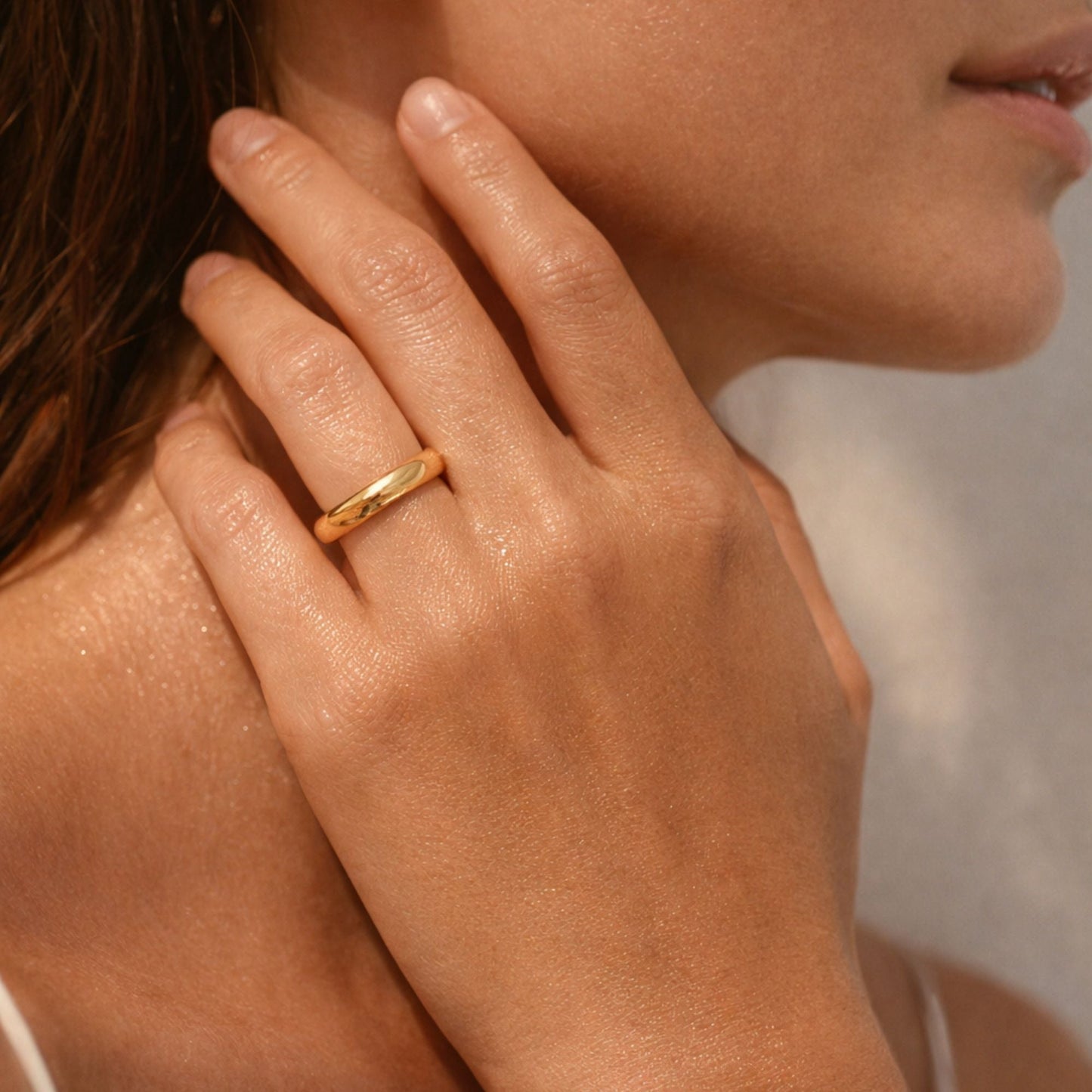 Whitney Dome Band Ring