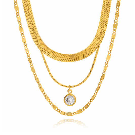 Roya Layered Chain Necklace