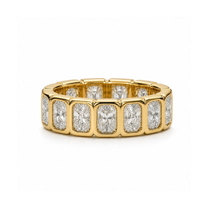 Noa Radiant Bezel Eternity Ring
