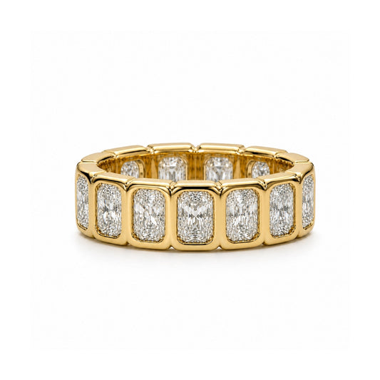 Noa Radiant Bezel Eternity Ring