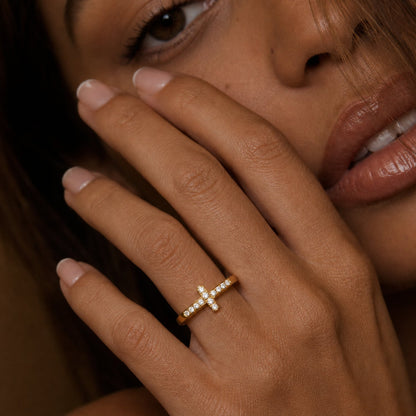 Brooks Sideways Cross Ring
