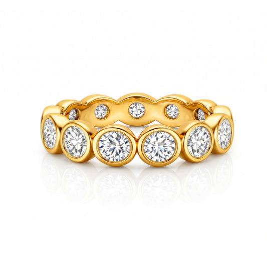 Maude Bezel Eternity Ring
