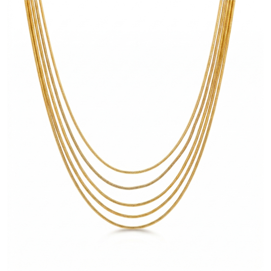 Justine Layered Chain Necklace