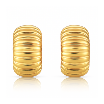 Peyton Chunky Hoop Earring