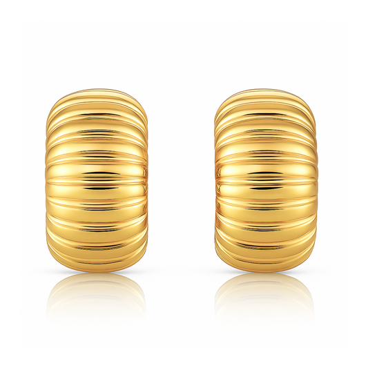 Peyton Chunky Hoop Earring