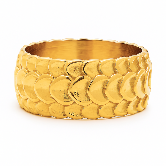 Charlize Fish Scale Ring